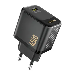Dudao A28 GaN sieťová nabíjačka USB-C 45W, čierna
