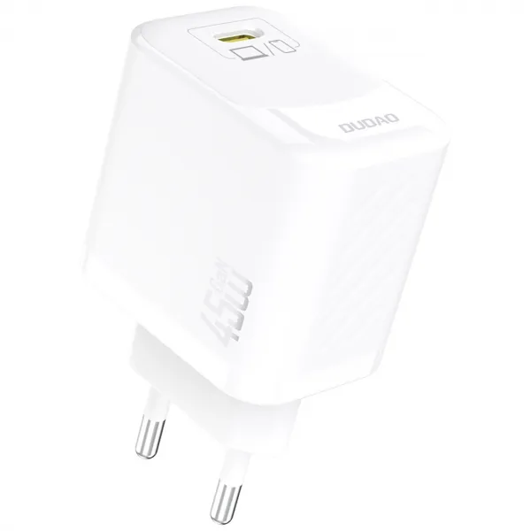 DUDAO A28 45W GaN Sieťová nabíjačka USB-C biela