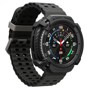 SPIGEN RUGGED ARMOR Ochranný kryt Samsung Galaxy Watch8 Classic 46mm MATTE BLACK
