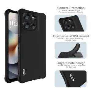 IMAK Ochranný obal pre Motorola Moto G56 5G MATTE BLACK