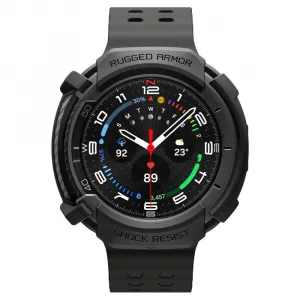 SPIGEN RUGGED ARMOR Ochranný kryt Samsung Galaxy Watch8 Classic 46mm MATTE BLACK