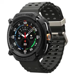 SPIGEN RUGGED ARMOR Ochranný kryt Samsung Galaxy Watch8 Classic 46mm MATTE BLACK