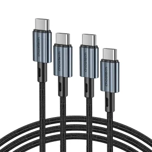 CHOETECH XCC-1014 Kábel 60W USB-C šedý