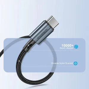 CHOETECH XCC-1014 Kábel 60W USB-C šedý