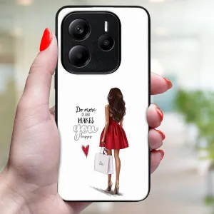 MY ART Ochranný kryt pre Xiaomi Redmi Note 14S RED DRESS (137)