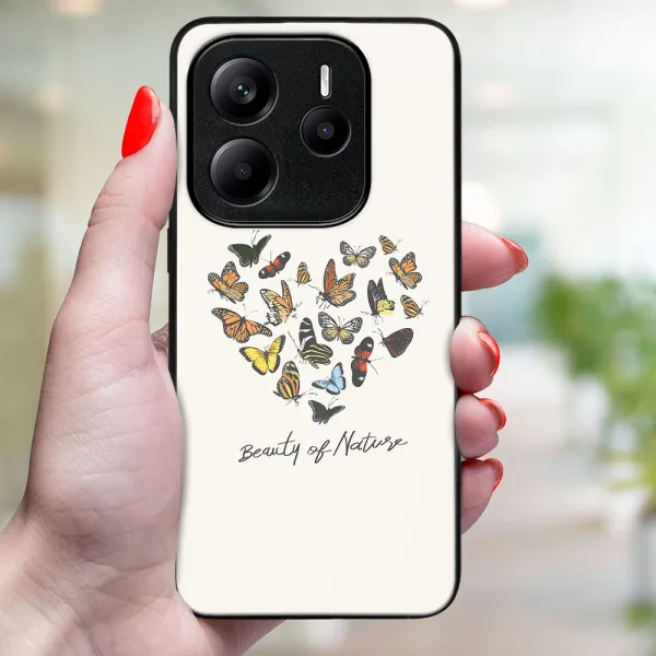 MY ART Ochranný kryt pre Xiaomi Redmi Note 14S BUTTERFLIES (240)