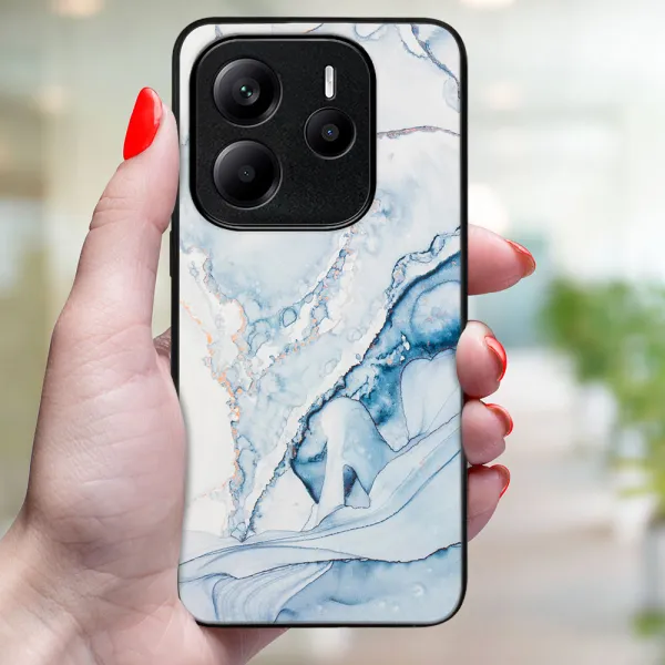 MY ART Ochranný kryt pre Xiaomi Redmi Note 14S LIGHT BLUE (149)