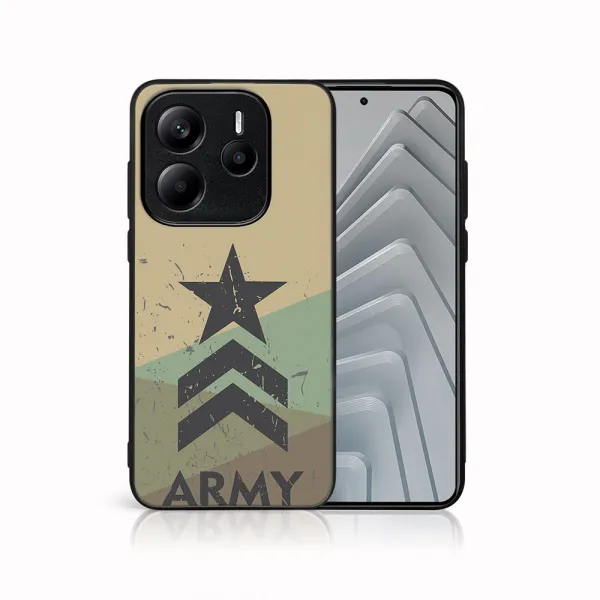 MY ART Ochranný kryt pre Xiaomi Redmi Note 14S ARMY (236)