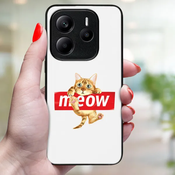 MY ART Ochranný kryt pre Xiaomi Redmi Note 14S MEOW (183)