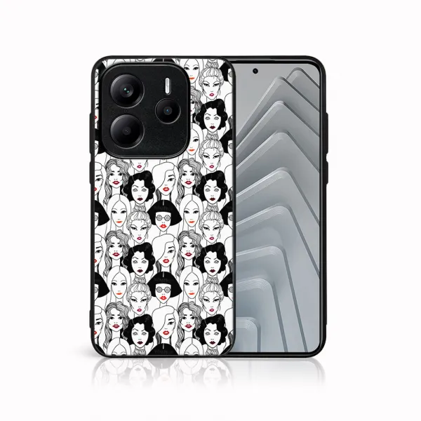 MY ART Ochranný kryt pre Xiaomi Redmi Note 14S LIPSTICK (174)