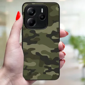 MY ART Ochranný kryt pre Xiaomi Redmi Note 14S GREEN CAMO (235)