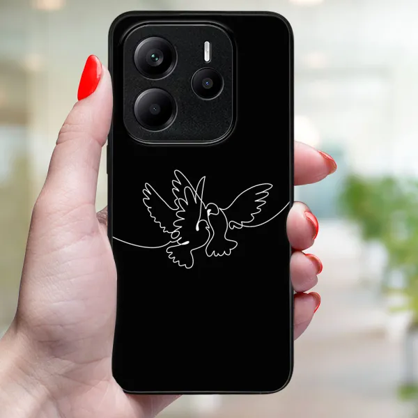 MY ART Ochranný kryt pre Xiaomi Redmi Note 14S WHITE DOVE (195)