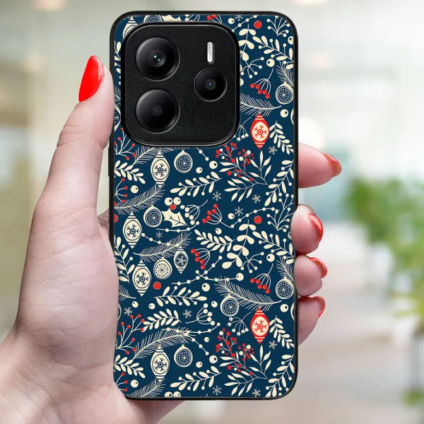 MY ART Kryt s vianočným dizajnom Xiaomi Redmi Note 14S MISTLETOE (070)