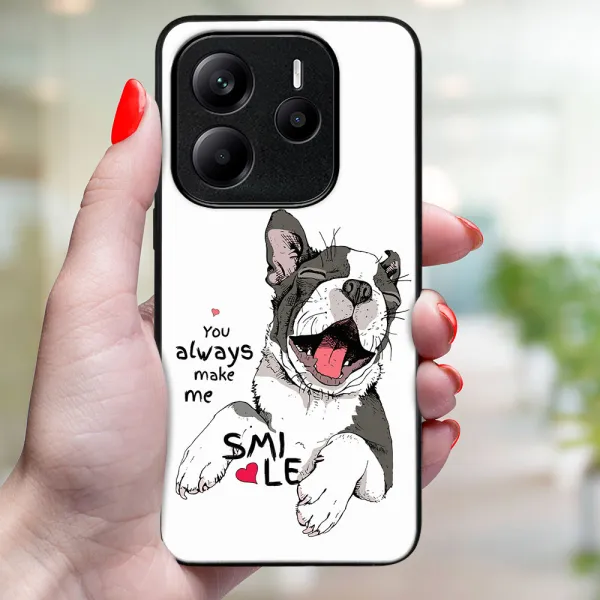 MY ART Ochranný kryt pre Xiaomi Redmi Note 14S SMILE (189)