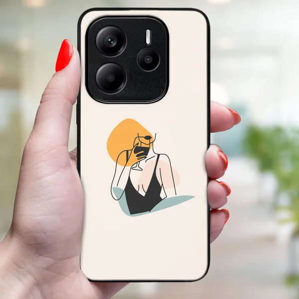 MY ART Ochranný kryt pre Xiaomi Redmi Note 14S WOMAN (197)