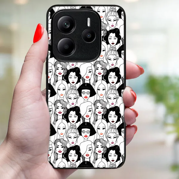 MY ART Ochranný kryt pre Xiaomi Redmi Note 14S LIPSTICK (174)