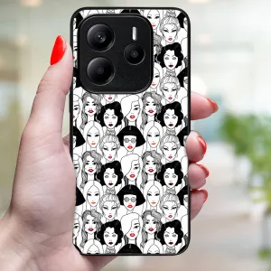 MY ART Ochranný kryt pre Xiaomi Redmi Note 14S LIPSTICK (174)