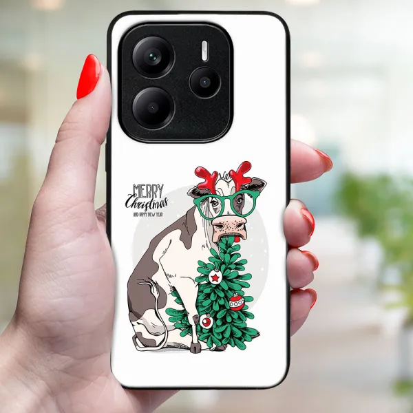 MY ART Kryt s vianočným dizajnom Xiaomi Redmi Note 14S MERRY CHRISTMAS (074)