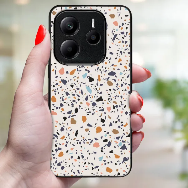 MY ART Ochranný kryt pre Xiaomi Redmi Note 14S BEIGE TERRAZZO (162)