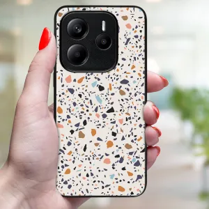 MY ART Ochranný kryt pre Xiaomi Redmi Note 14S BEIGE TERRAZZO (162)