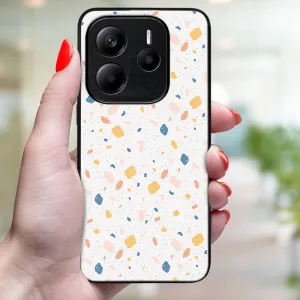 MY ART Ochranný kryt pre Xiaomi Redmi Note 14S ORANGE TERRAZZO (165)