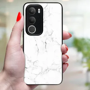 MY ART Ochranný kryt pre Vivo Y19s WHITE MARBLE (144)
