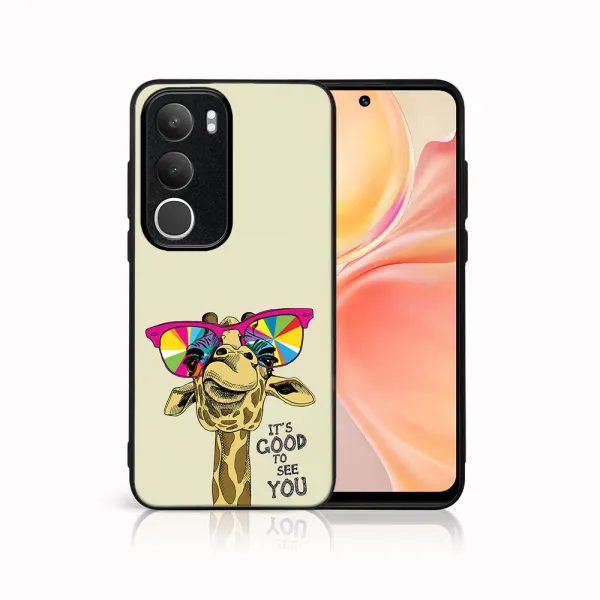 MY ART Ochranný kryt pre Vivo Y19s GIRAFFE (180)