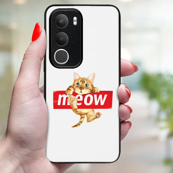 MY ART Ochranný kryt pre Vivo Y19s MEOW (183)