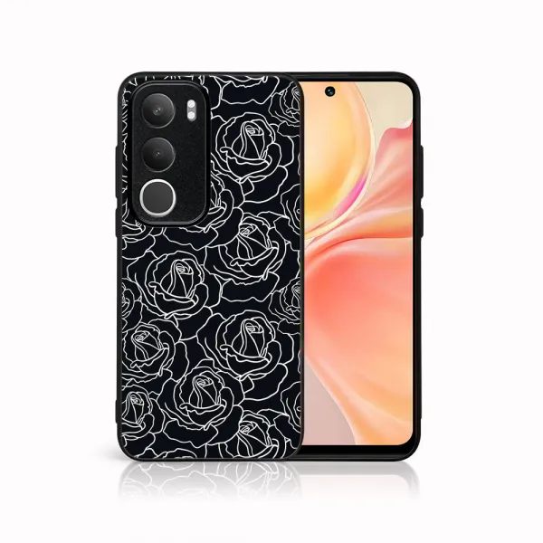 MY ART Ochranný kryt pre Vivo Y19s ROSES (172)