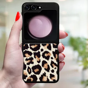 MY ART Ochranný kryt pre Samsung Galaxy Z Flip7 FE 5G / Flip6 5G LEOPARD PRINT (238)