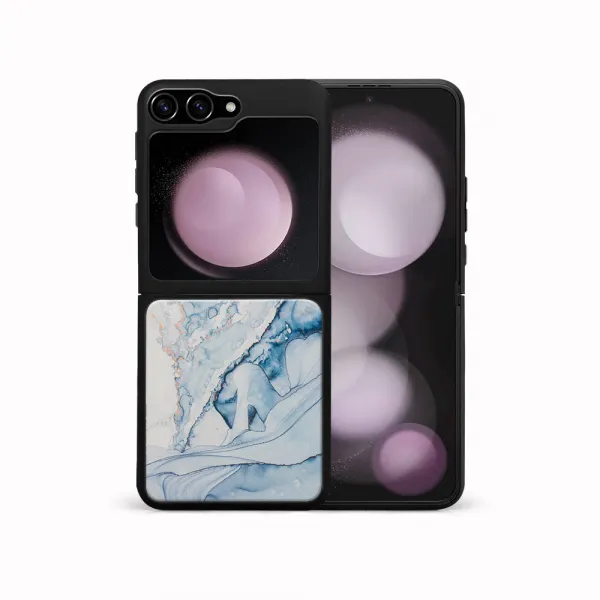 MY ART Ochranný kryt pre Samsung Galaxy Z Flip7 FE 5G / Flip6 5G LIGHT BLUE (149)