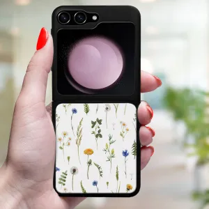 MY ART Ochranný kryt pre Samsung Galaxy Z Flip7 FE 5G / Flip6 5G WILDFLOWER (153)
