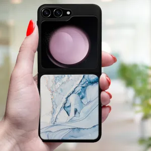 MY ART Ochranný kryt pre Samsung Galaxy Z Flip7 FE 5G / Flip6 5G LIGHT BLUE (149)