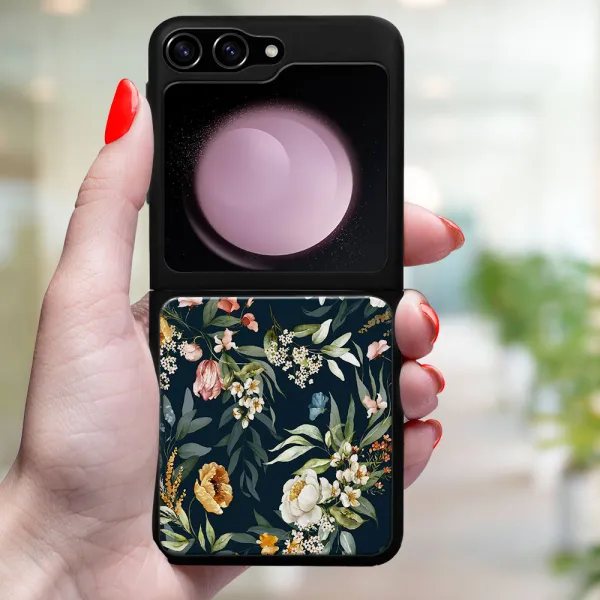 MY ART Ochranný kryt pre Samsung Galaxy Z Flip7 FE 5G / Flip6 5G FLORAL (158)