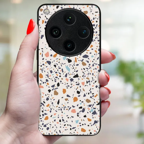 MY ART Ochranný kryt pre Oppo Find X8 Pro 5G BEIGE TERRAZZO (162)