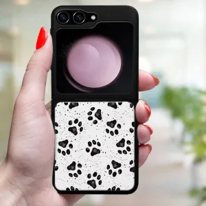 MY ART Ochranný kryt pre Samsung Galaxy Z Flip7 FE 5G / Flip6 5G PAWS (185)