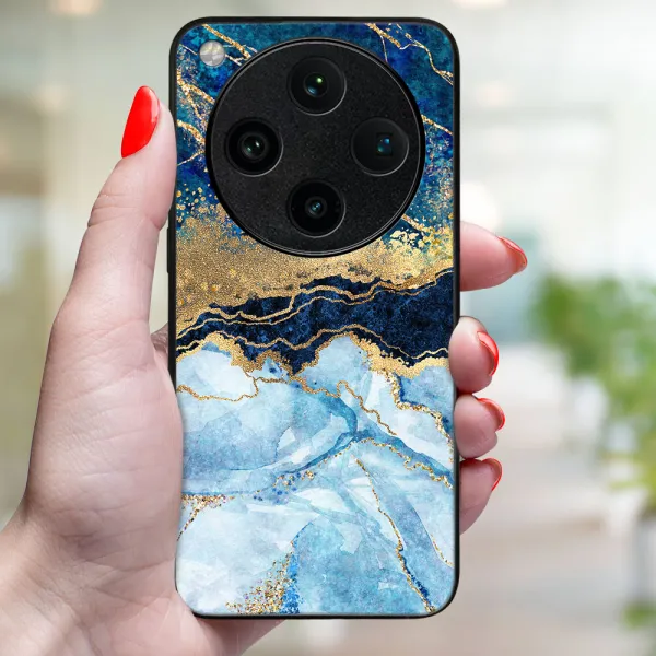MY ART Ochranný kryt pre Oppo Find X8 Pro 5G BLUE MARBLE (141)