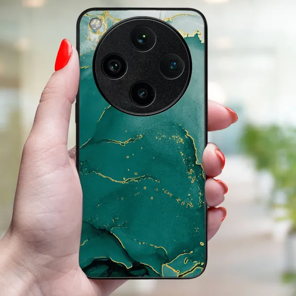 MY ART Ochranný kryt pre Oppo Find X8 Pro 5G GREEN MARBLE (145)