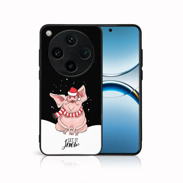 MY ART Kryt s vianočným dizajnom Oppo Find X8 Pro 5G LET IT SNOW (075)