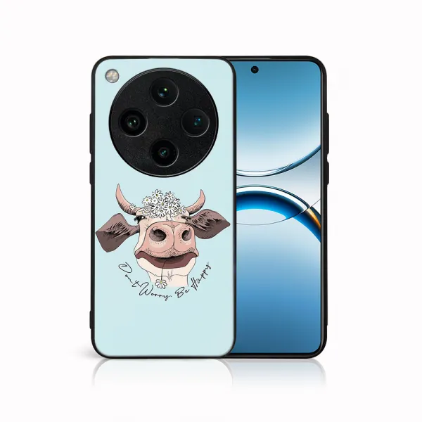 MY ART Ochranný kryt pre Oppo Find X8 Pro 5G HAPPY COW (181)