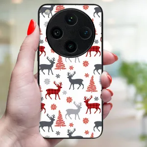 MY ART Kryt s vianočným dizajnom Oppo Find X8 Pro 5G DEER (068)
