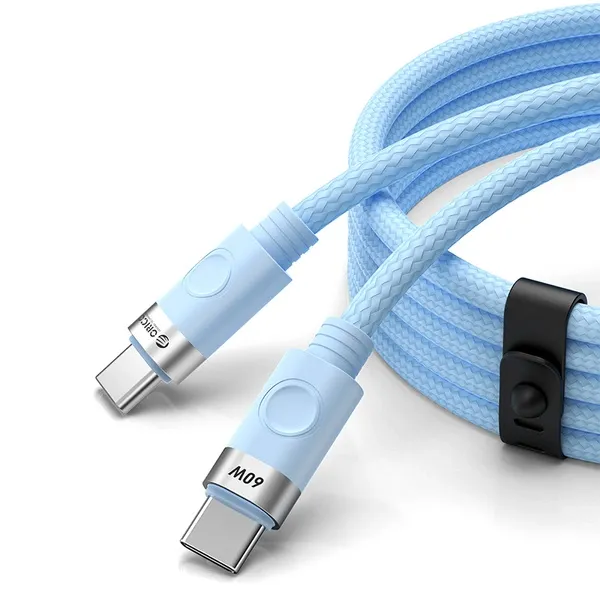 ORICO CDX 60W Rýchlo nabíjací kábel USB-C / USB-C modrý