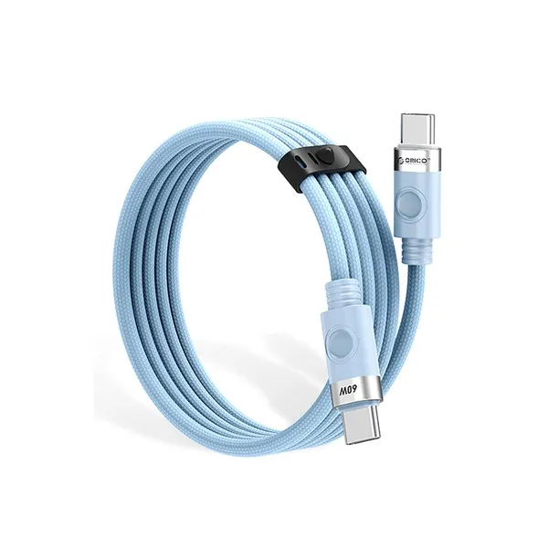 ORICO CDX 60W Rýchlo nabíjací kábel USB-C / USB-C modrý