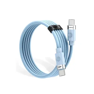 ORICO CDX 60W Rýchlo nabíjací kábel USB-C / USB-C modrý