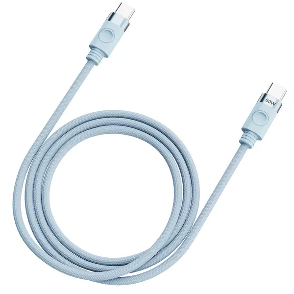 ORICO CDX 60W Rýchlo nabíjací kábel USB-C / USB-C modrý