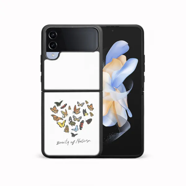 MY ART Ochranný kryt pre Samsung Galaxy Z Flip4 5G BUTTERFLIES (240)