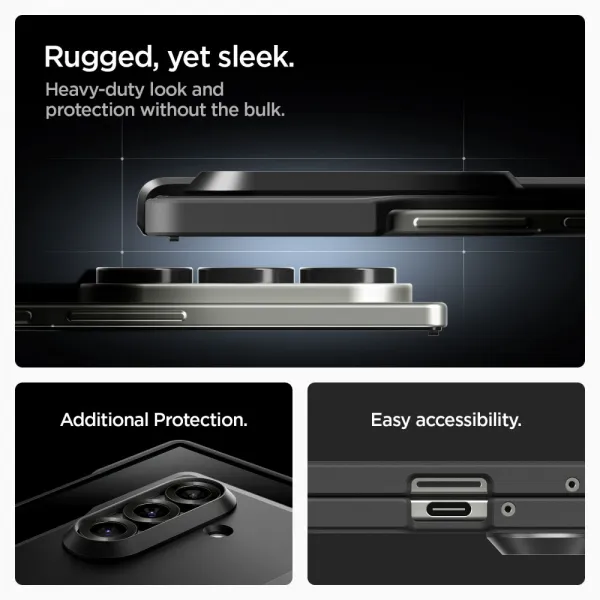 SPIGEN TOUGH ARMOR PRO MAG MAGSAFE Samsung Galaxy Z Fold7 5G BLACK