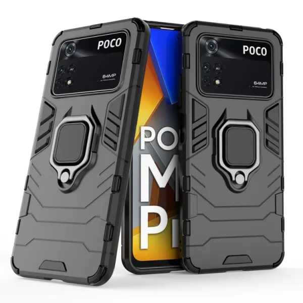 STRONG Ochranný kryt Xiaomi Poco M4 Pro čierny