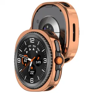 TPU HALF COVER Kryt pre Samsung Galaxy Watch8 Classic 46mm ružovozlatý
