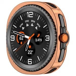 TPU HALF COVER Kryt pre Samsung Galaxy Watch8 Classic 46mm ružovozlatý